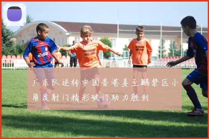 广东队逆转中国香港姜至鹏禁区小角度射门精彩破门助力胜利